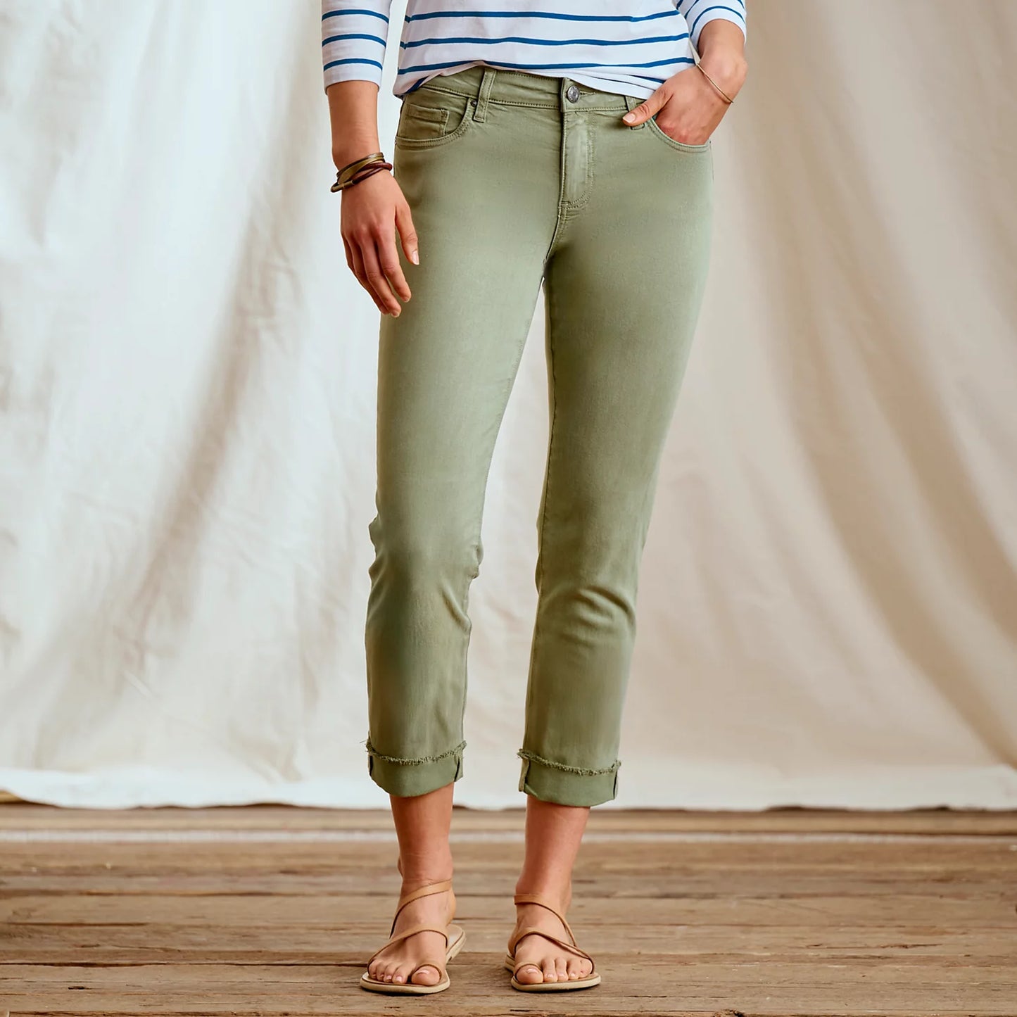 Kut from the Kloth® Amy Stretch Twill Cropped Chinos / Orvis