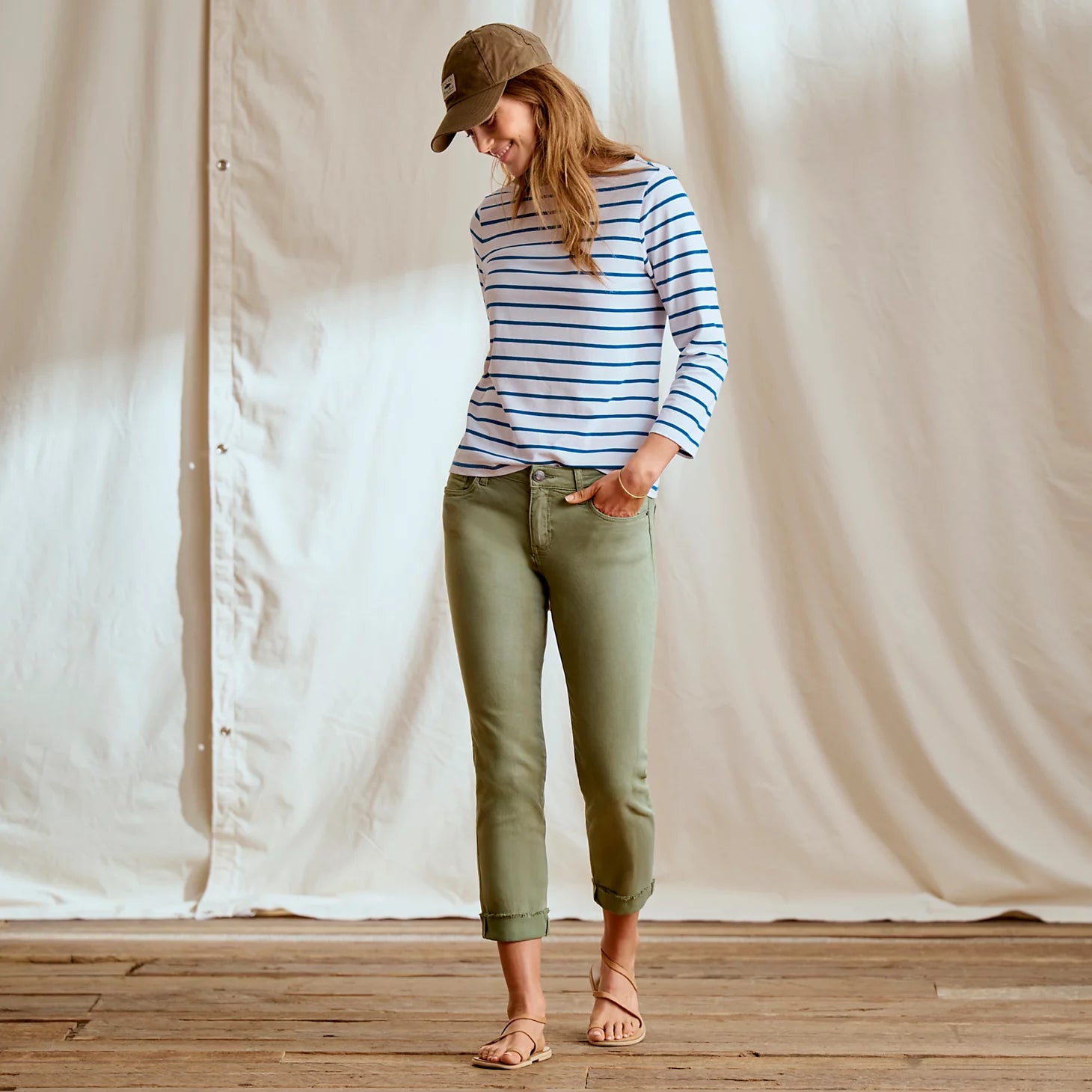 Kut from the Kloth® Amy Stretch Twill Cropped Chinos / Orvis