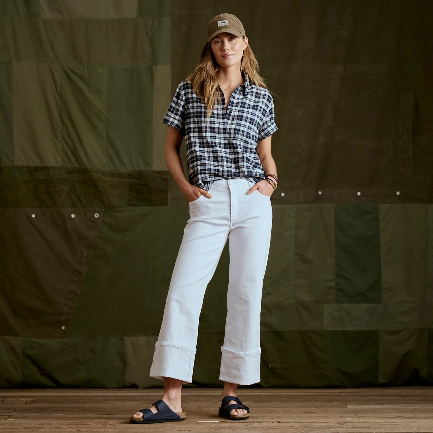Kut from the Kloth® Charlotte High-Rise Wide-Leg Cuffed Jeans / Orvis