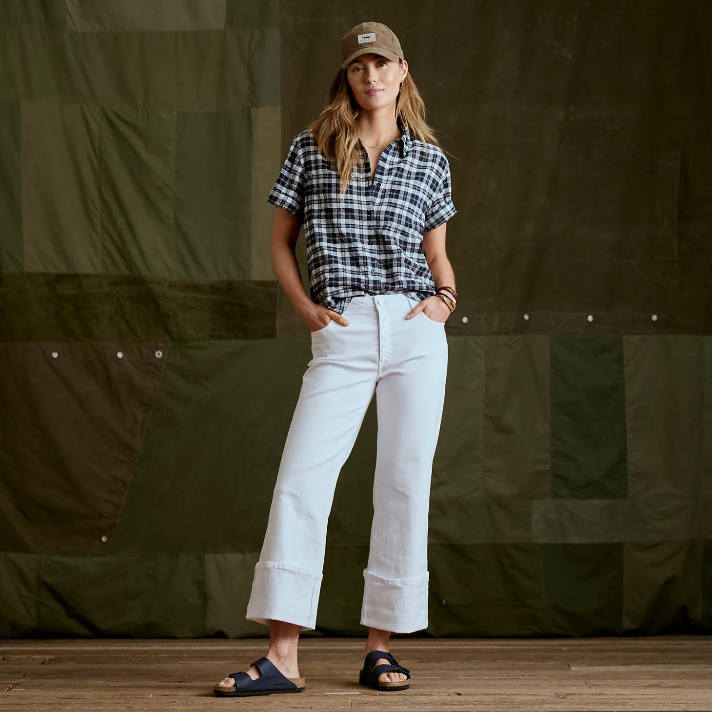 Kut from the Kloth® Charlotte High-Rise Wide-Leg Cuffed Jeans / Orvis