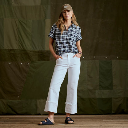 Kut from the Kloth® Charlotte High-Rise Wide-Leg Cuffed Jeans / Orvis