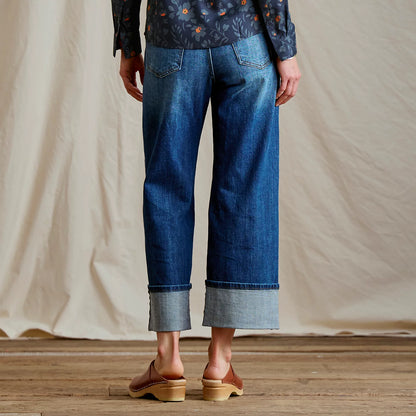 Kut from the Kloth® Sienna High-Rise Cuffed Wide-Leg Jeans / Orvis