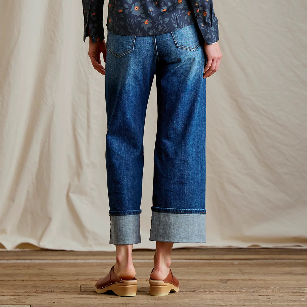 Kut from the Kloth® Sienna High-Rise Cuffed Wide-Leg Jeans / Orvis
