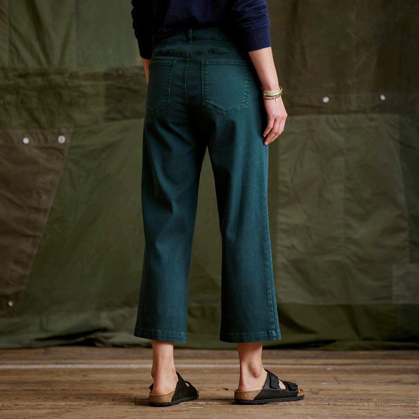 Kut from the Kloth® Charlotte Twill High-Rise Wide-Leg Jeans / Orvis