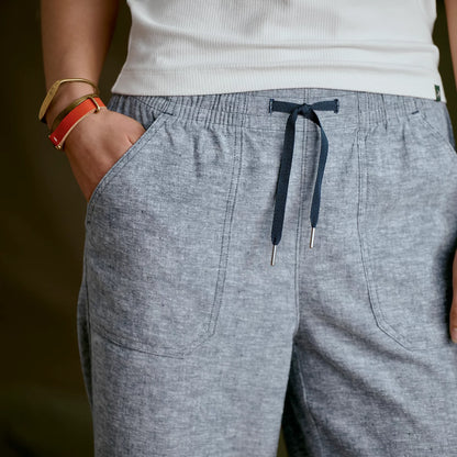 Explorer Performance Linen Wide-Leg Pants / Orvis