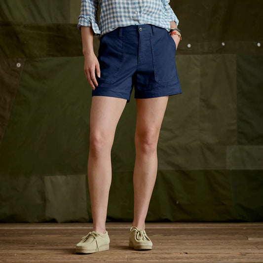 Women's 1856 Linen 5" Utility Shorts / Orvis