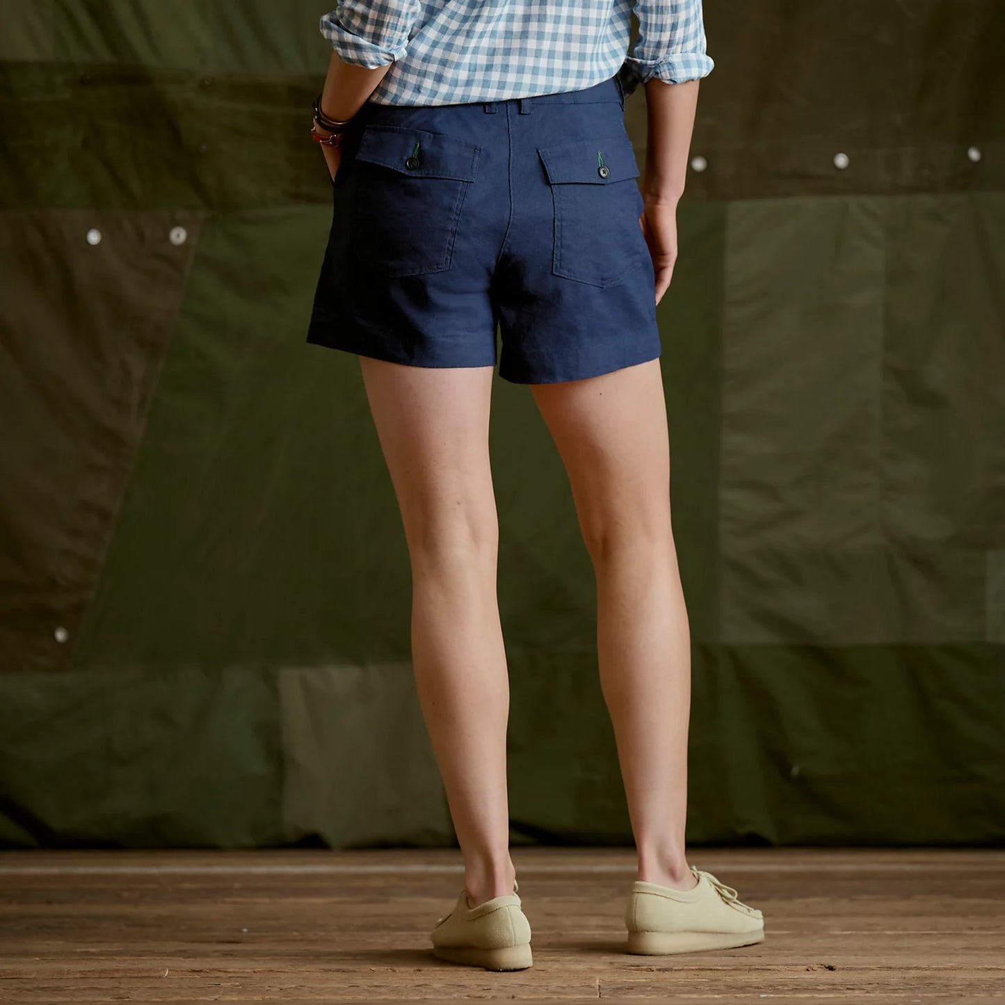 Women's 1856 Linen 5" Utility Shorts / Orvis