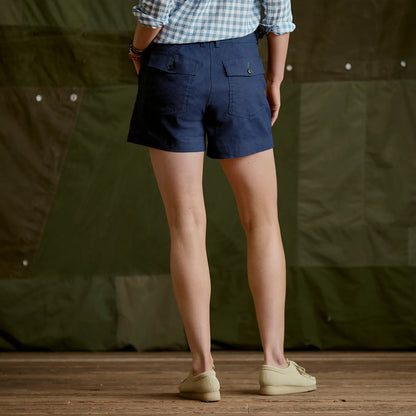 Women's 1856 Linen 5" Utility Shorts / Orvis