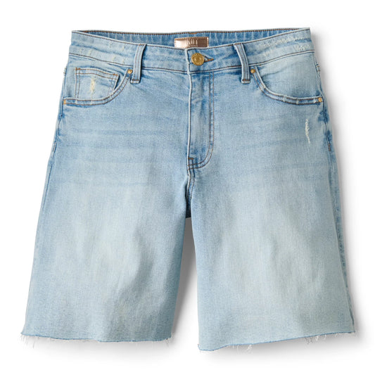 Kut from the Kloth® Hailey High-Rise Bermuda Shorts 8" / Orvis