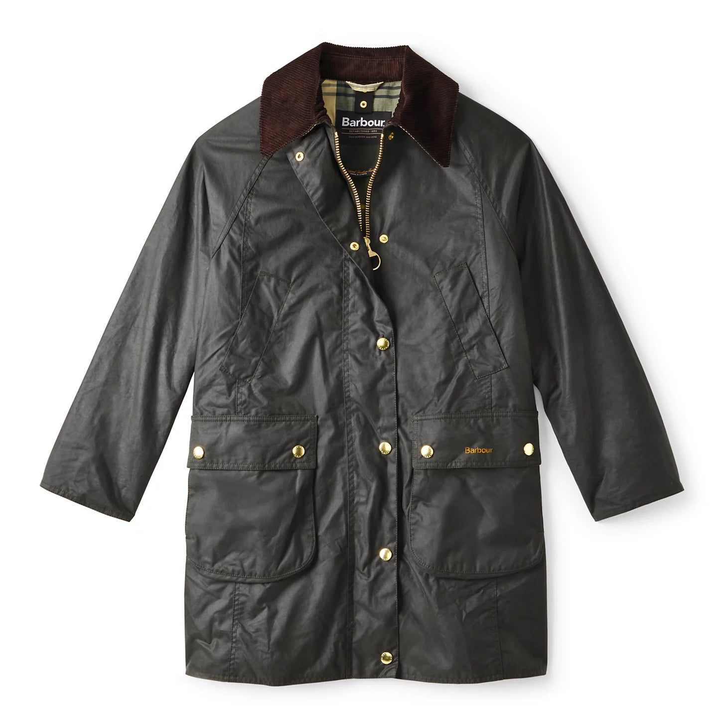 Barbour® Beadnell Waxed Long Jacket / Orvis