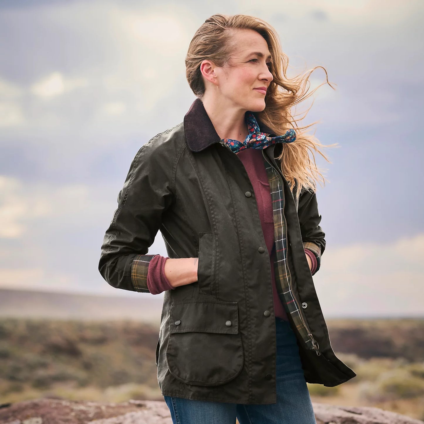 Barbour® Women's Classic Beadnell Jacket / Orvis