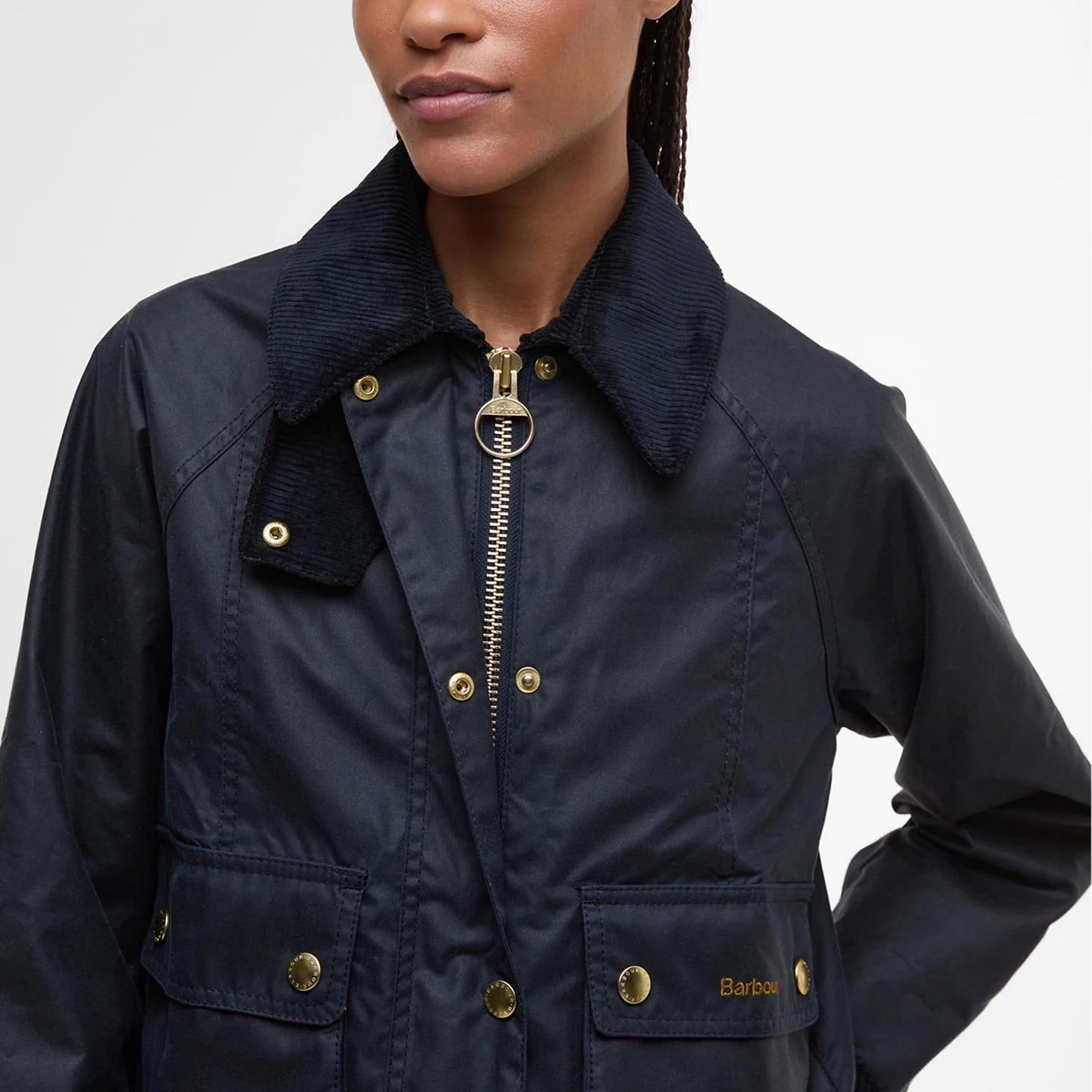 Barbour® Cropped Beadnell Waxed Jacket / Orvis