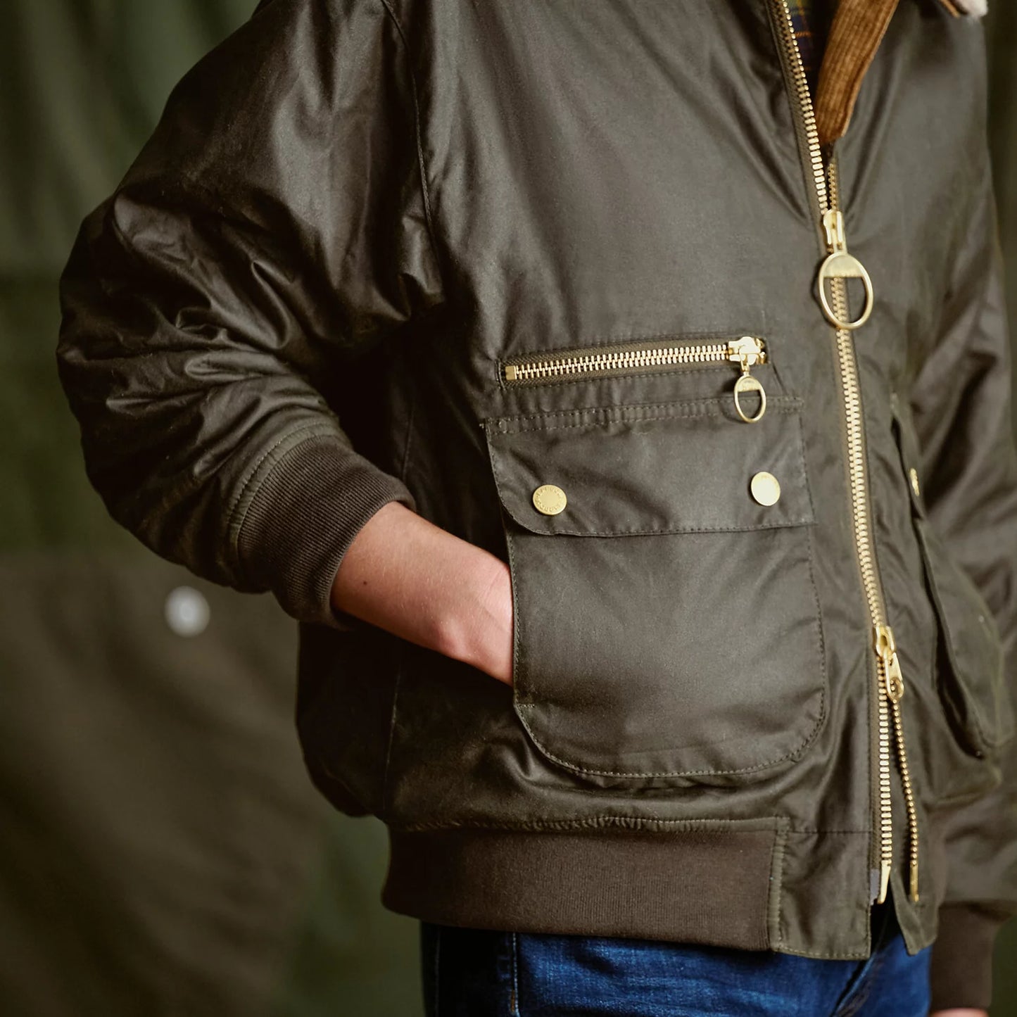 Barbour® Maxine Waxed Jacket / Orvis