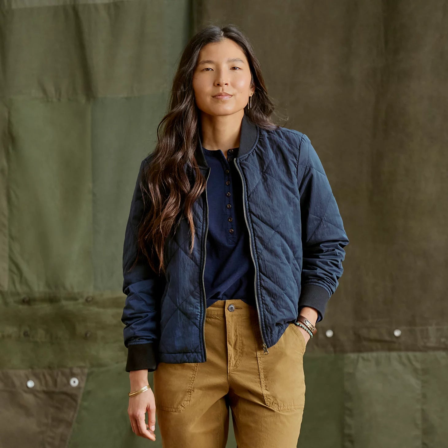 Women's 1856 Quilted Bomber Jacket / Orvis