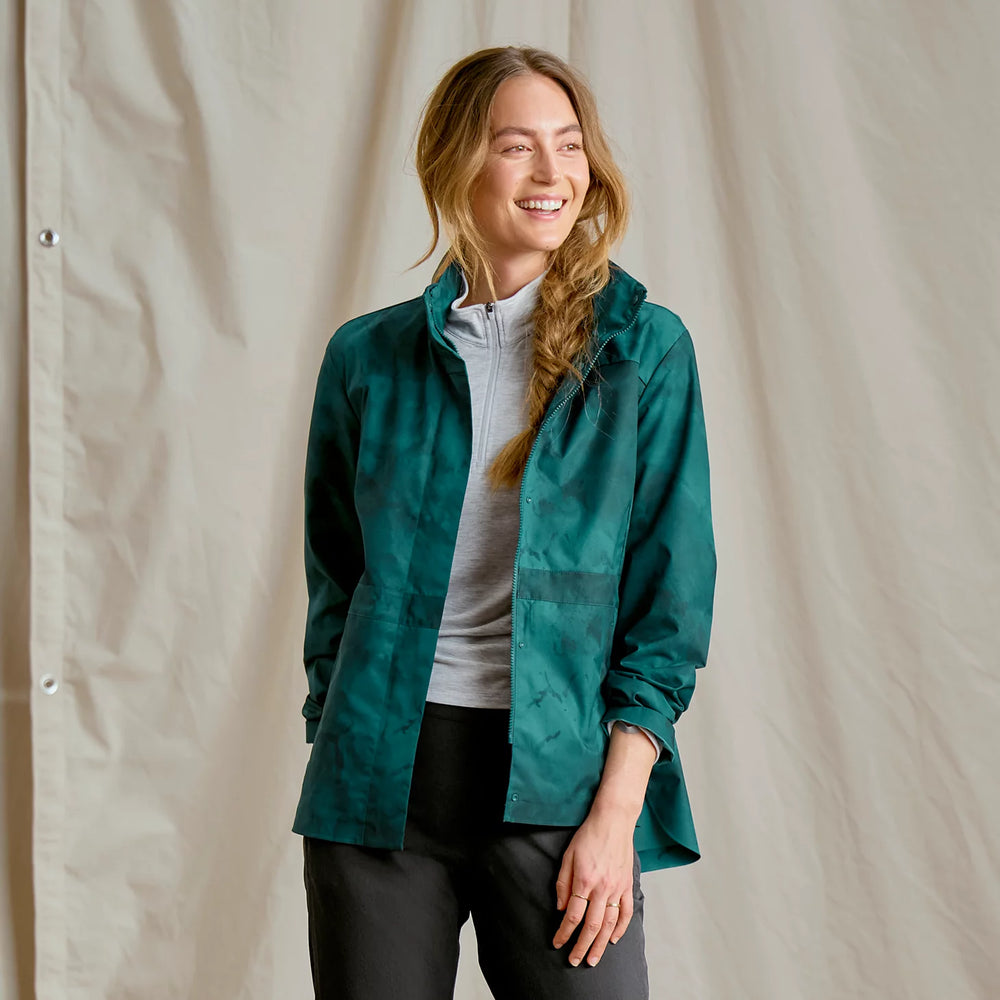 PEACOCK STORM PRINT,XS