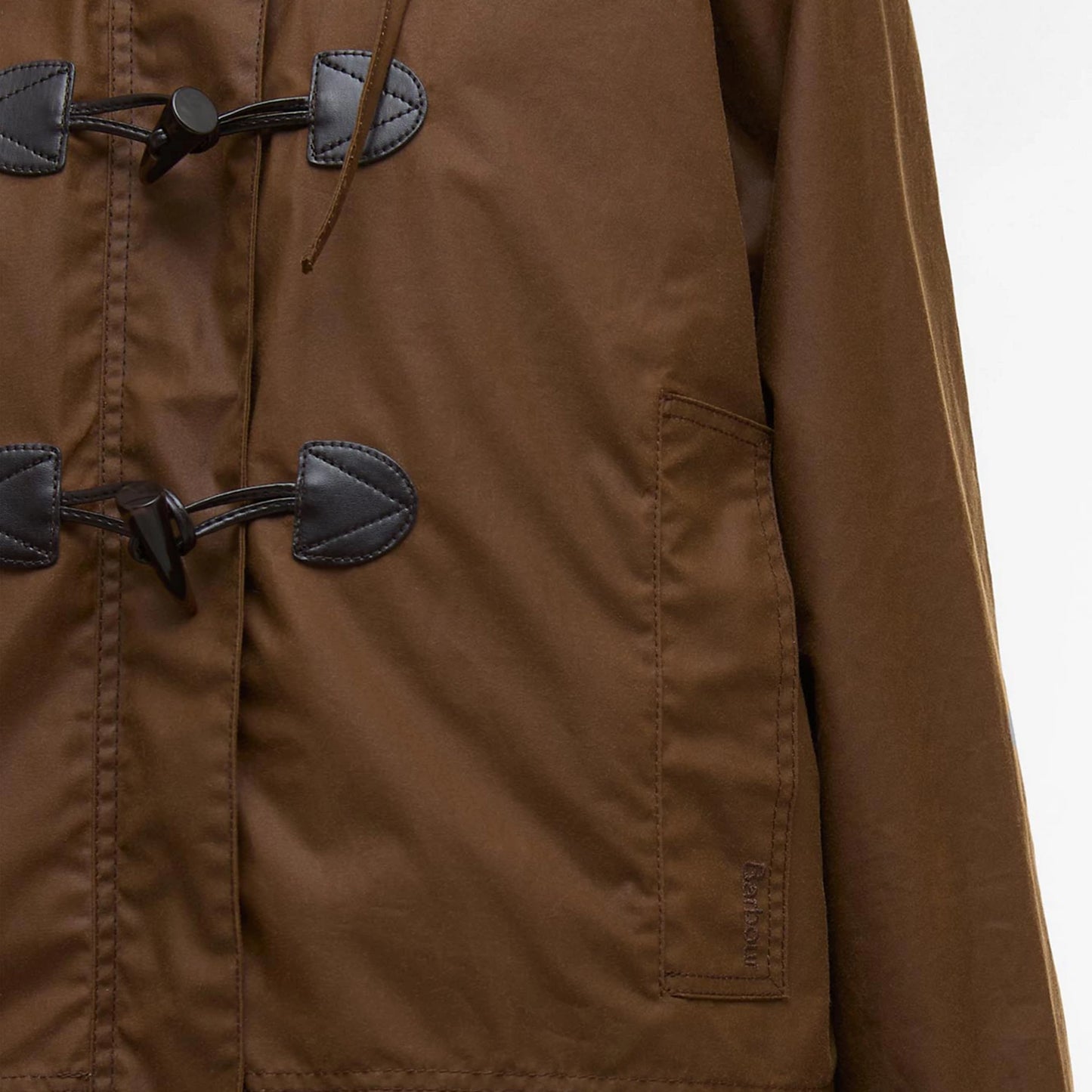 Barbour® Myra Waxed Duffle Coat / Orvis