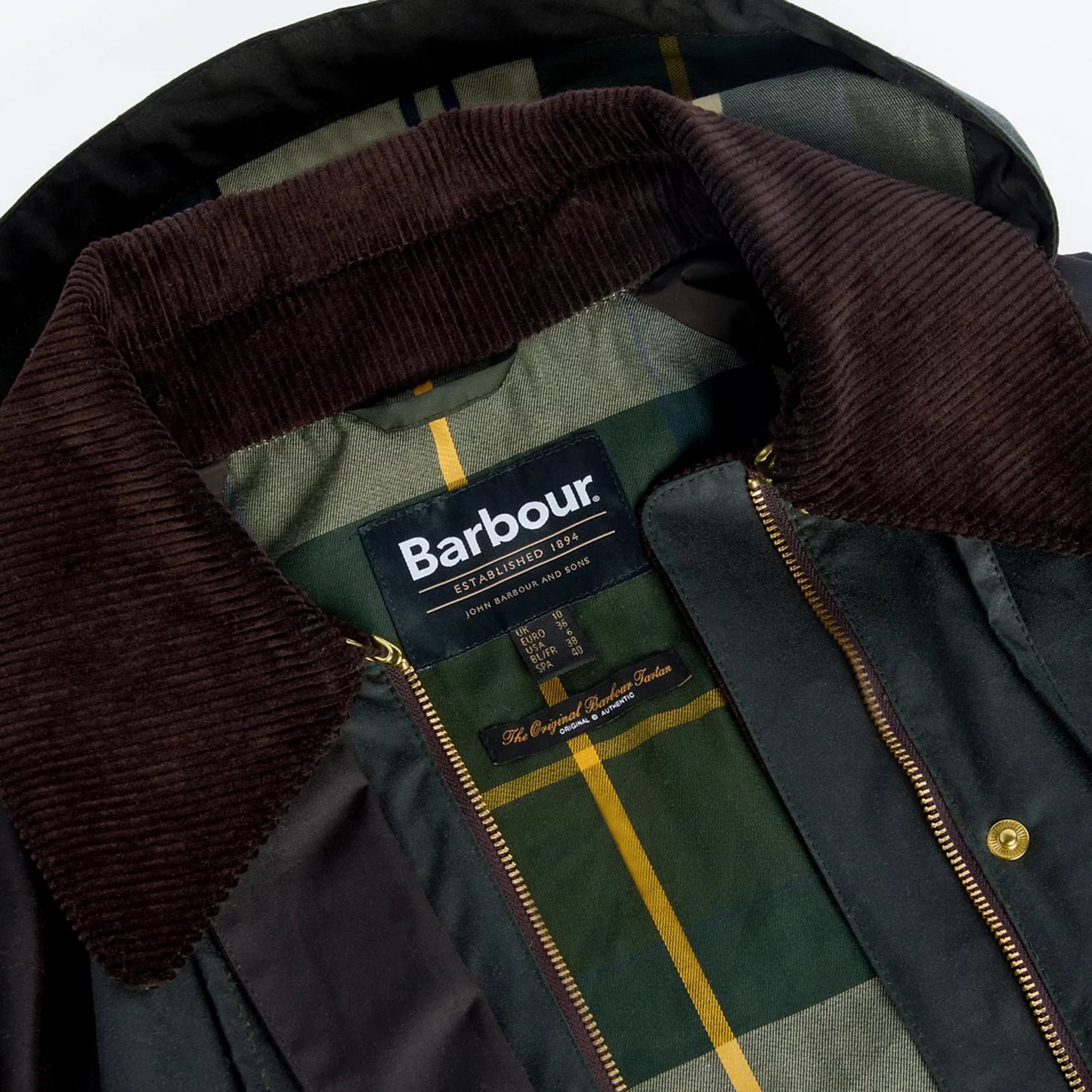 Barbour® Reighton Waxed Jacket / Orvis