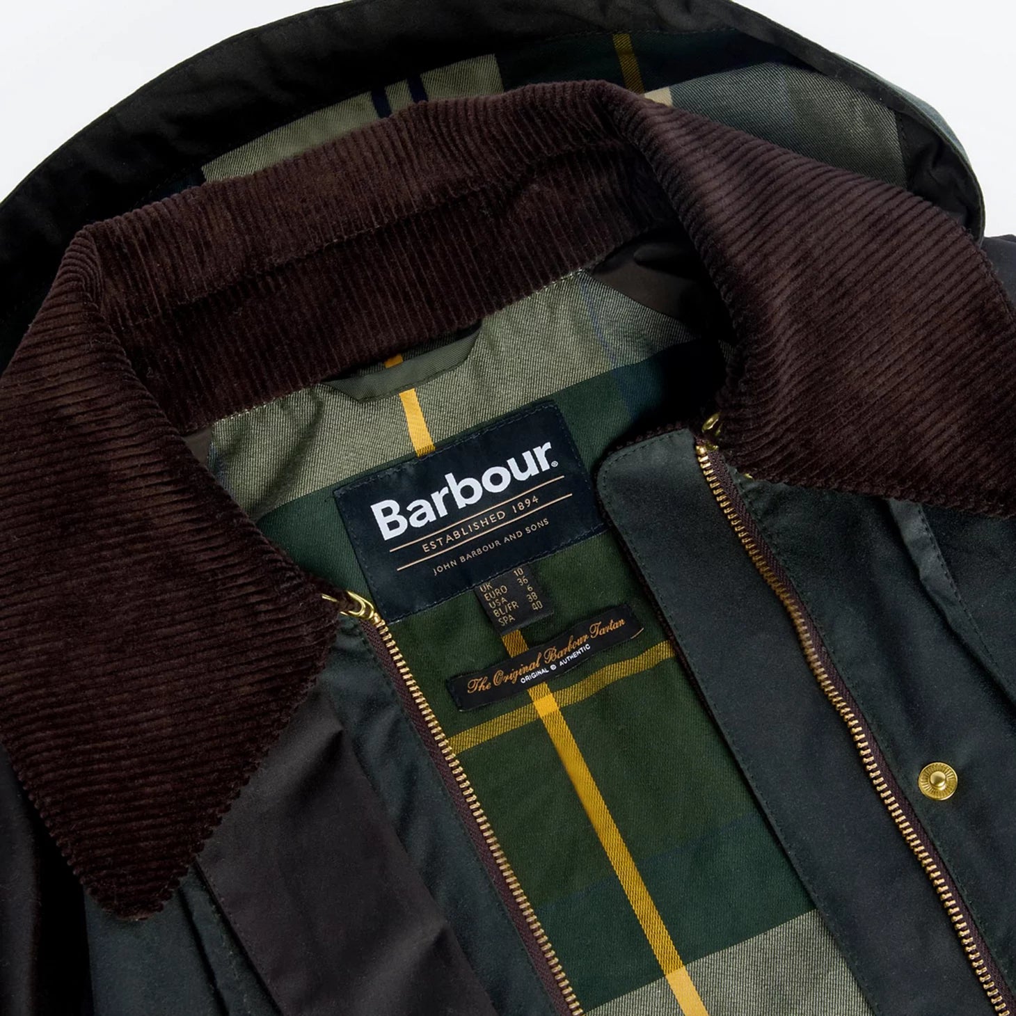 Barbour® Reighton Waxed Jacket / Orvis