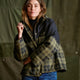 OLIVE CHECK/BLACK