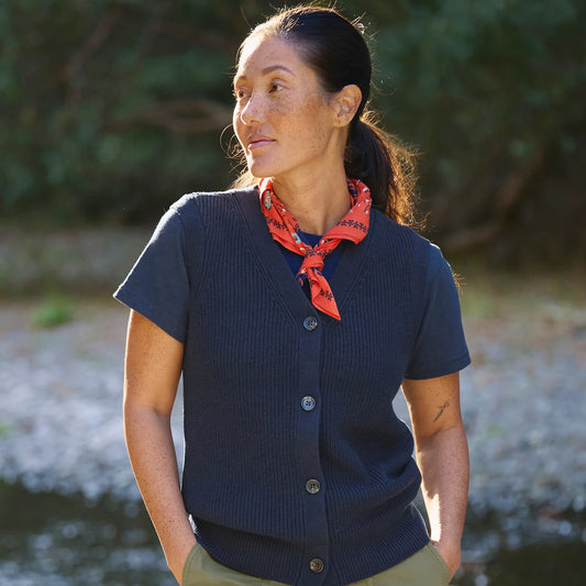 Ribbed Sweater Vest / Orvis