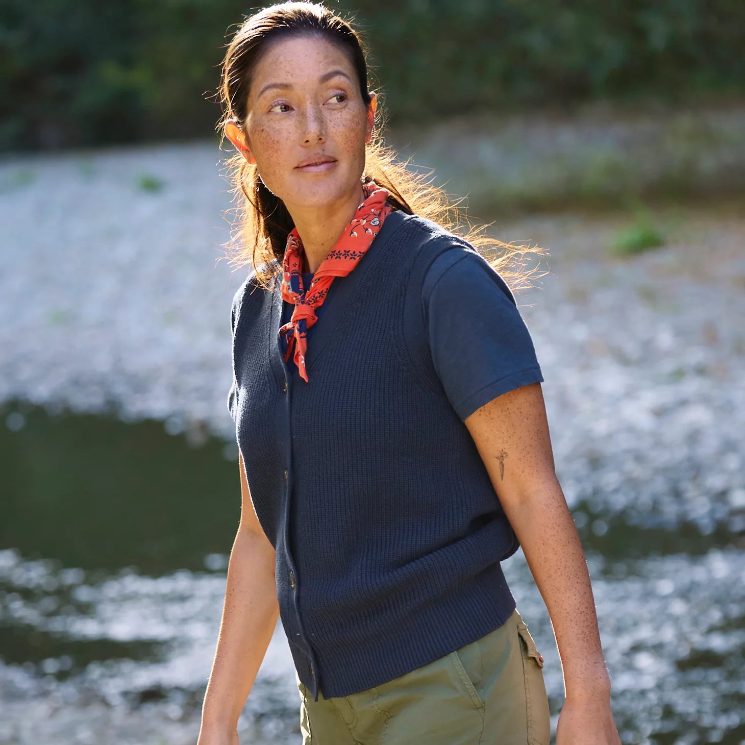 Ribbed Sweater Vest / Orvis
