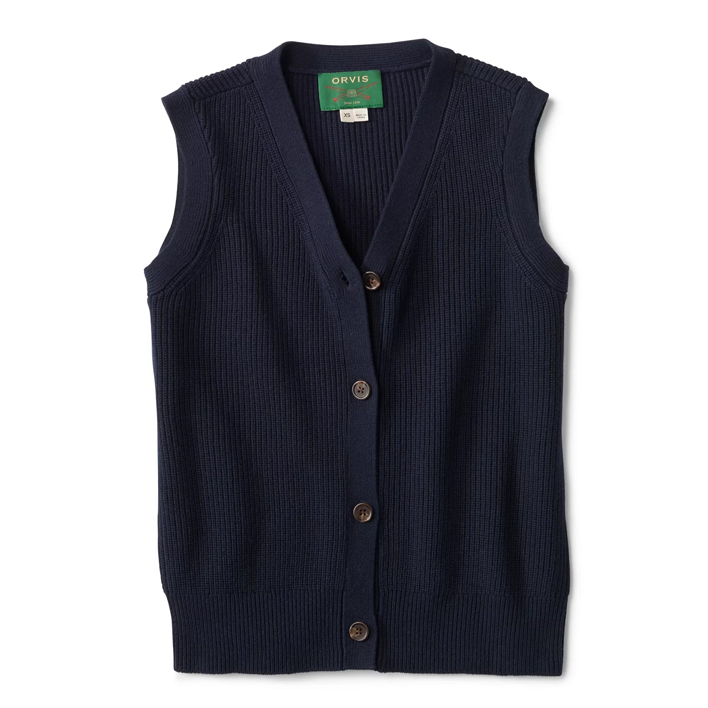 Ribbed Sweater Vest / Orvis