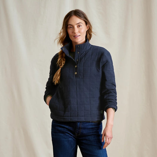 Women's Battenkill Quilted 1/2-Snap Sweatshirt / Orvis