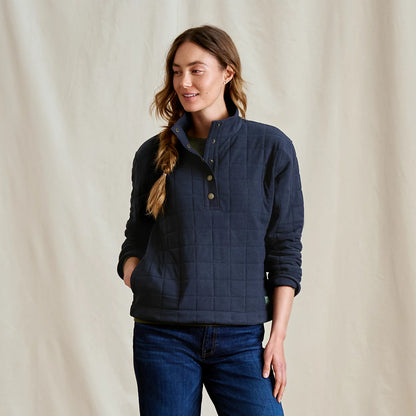 Women's Battenkill Quilted 1/2-Snap Sweatshirt / Orvis