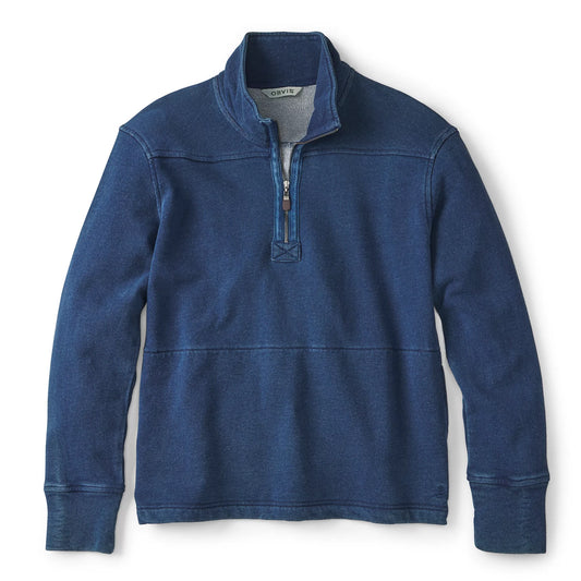 Women's Indigo 1/4-Zip Sweatshirt / Orvis