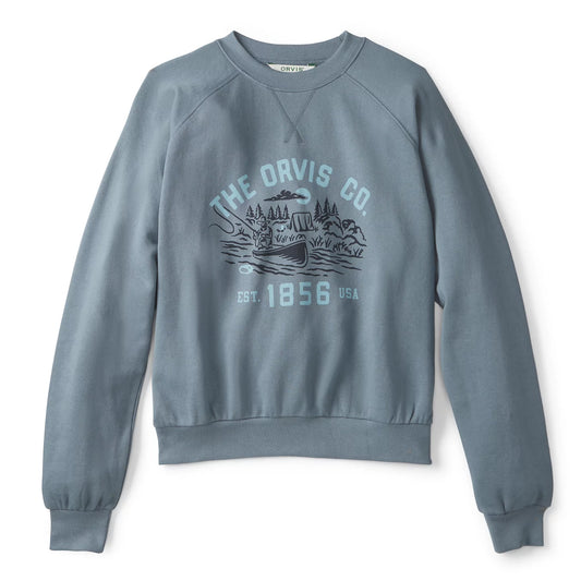 Women's Campfire Graphic Crewneck Sweatshirt / Orvis