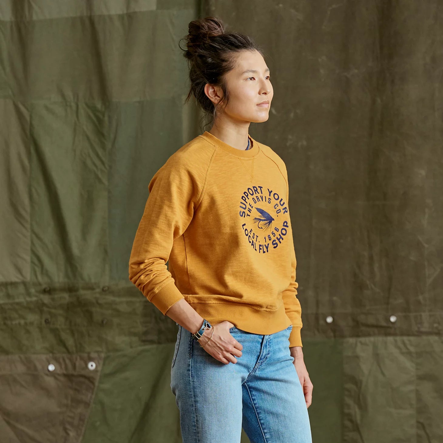 Women's Montana Morning® Graphic Crewneck Sweatshirt / Orvis