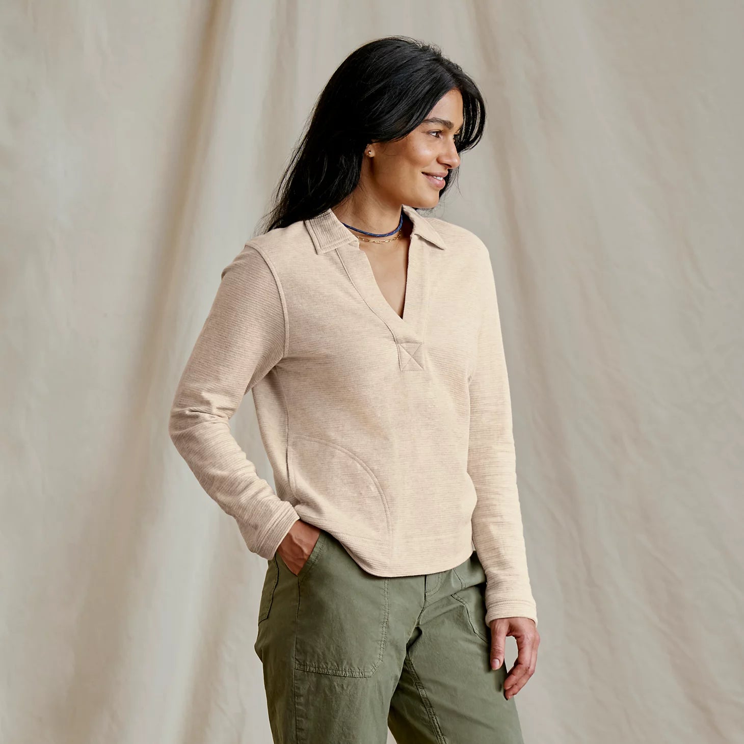 Lightweight Polo Sweatshirt / Orvis