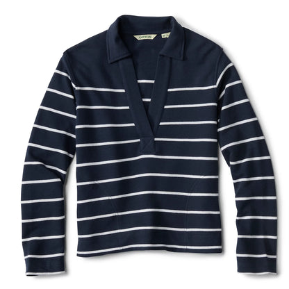 NAVY/SNOW STRIPE,XS