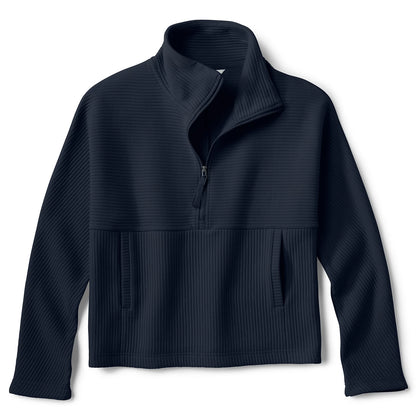 Textured Quilt 1/2-Zip Sweatshirt / Orvis