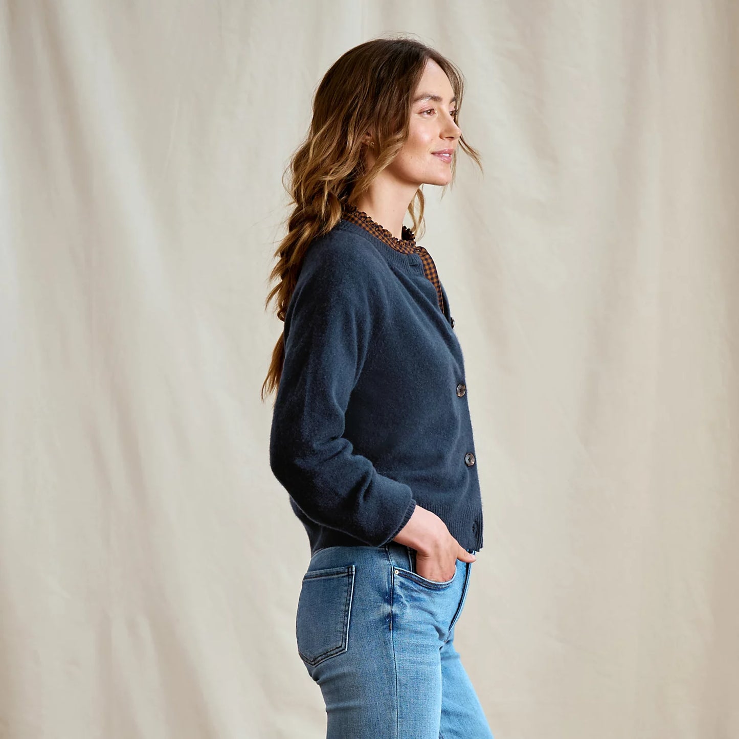 Boiled Cashmere Cardigan / Orvis