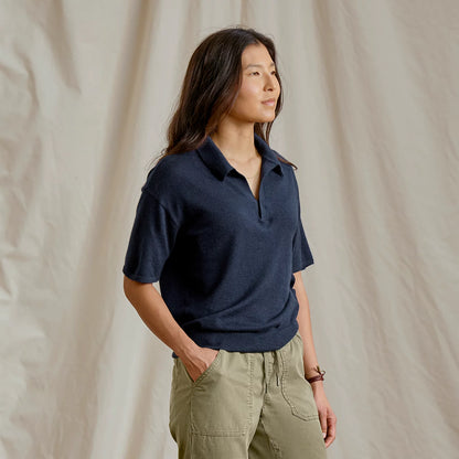 Featherweight Cashmere Polo Tee / Orvis