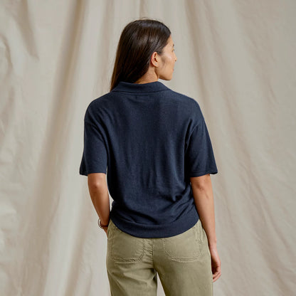 Featherweight Cashmere Polo Tee / Orvis