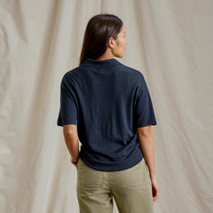 Featherweight Cashmere Polo Tee / Orvis