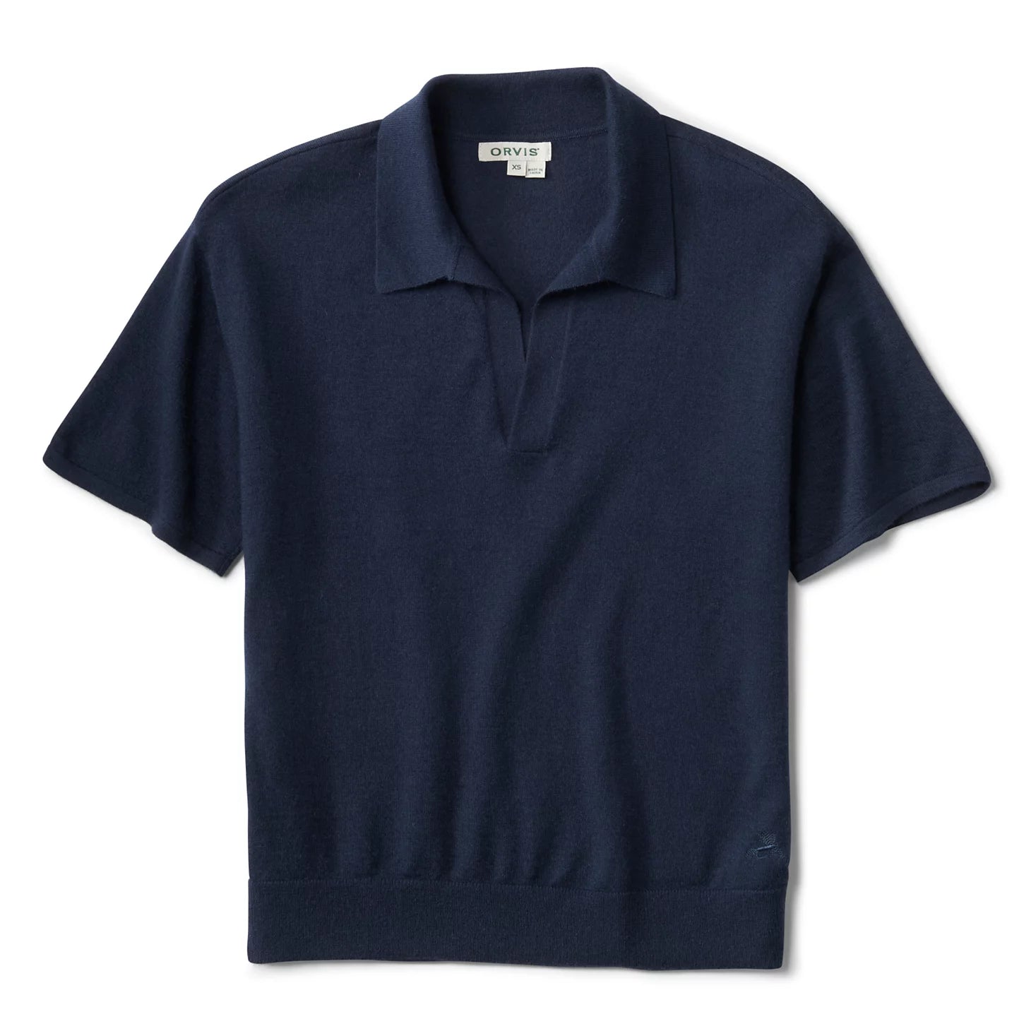 Featherweight Cashmere Polo Tee / Orvis