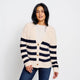 ECRU/NAVY