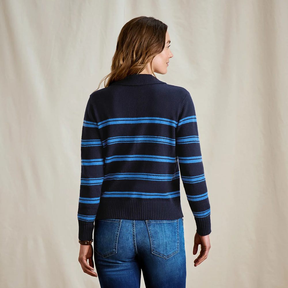 Brookside Striped Polo Sweater / Orvis
