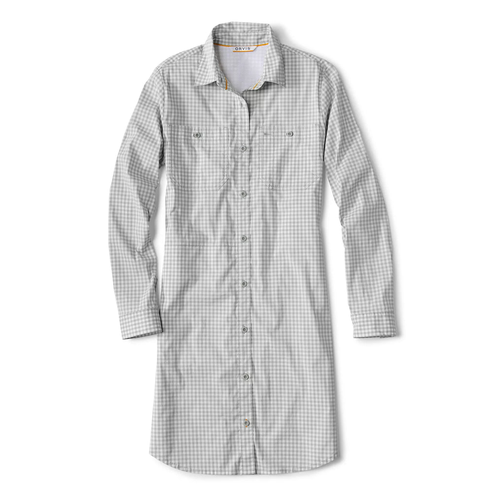 River Guide Plaid Shirt Dress / Orvis