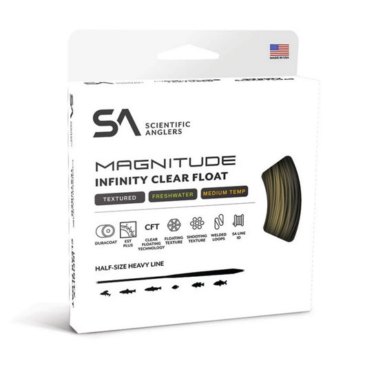 Scientific Anglers Magnitude Textured Infinity Clear-Tip Fly Line / Orvis