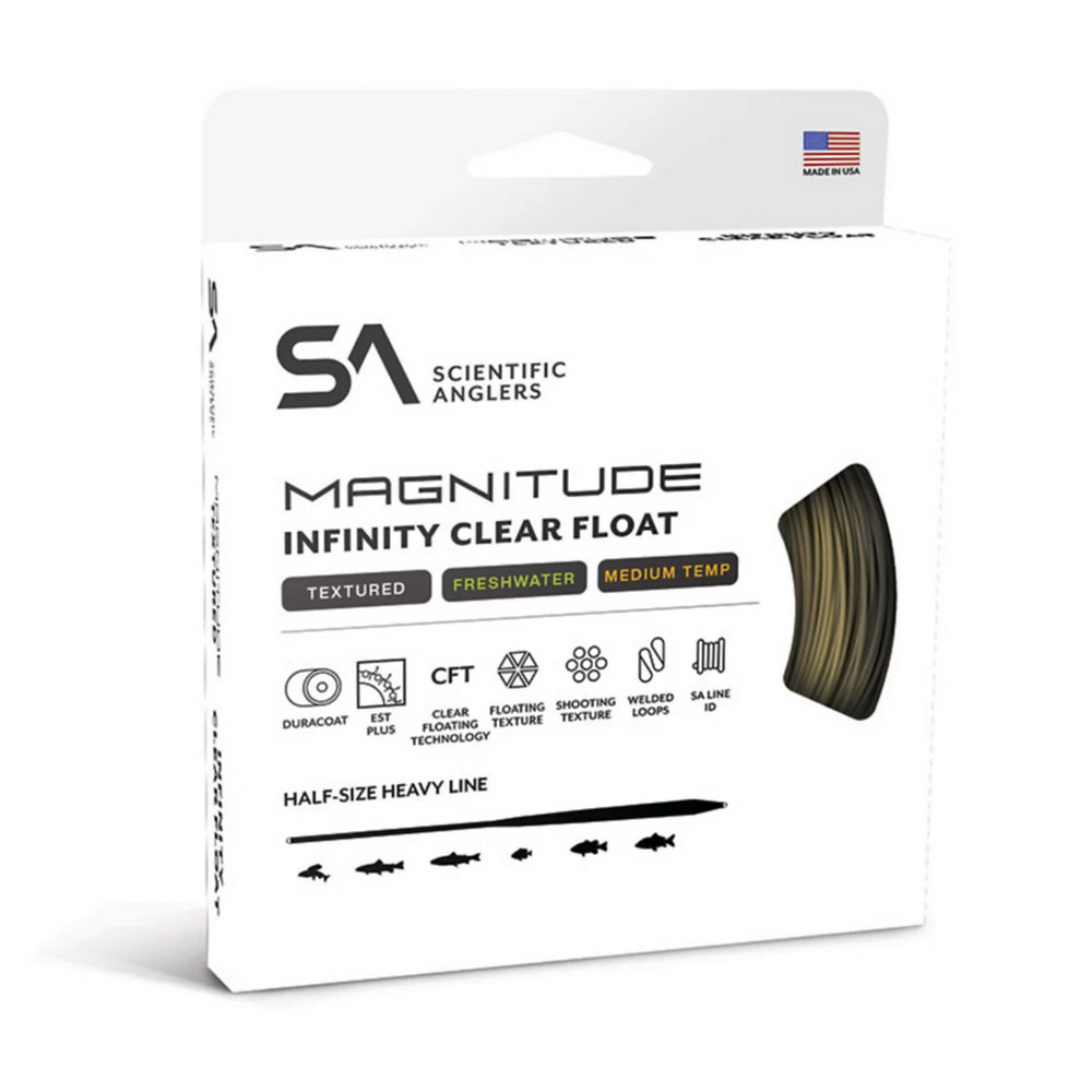 Scientific Anglers Magnitude Textured Infinity Clear-Tip Fly Line / Orvis