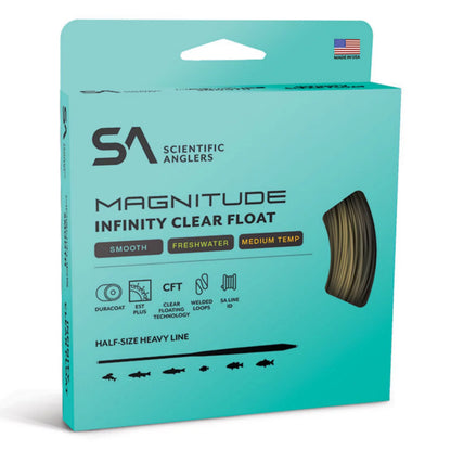 Scientific Anglers Magnitude Smooth Infinity Clear-Tip Fly Line / Orvis