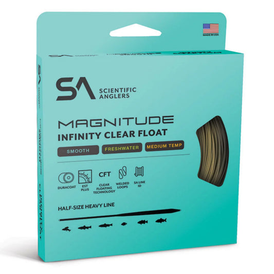 Scientific Anglers Magnitude Smooth Infinity Clear-Tip Fly Line / Orvis