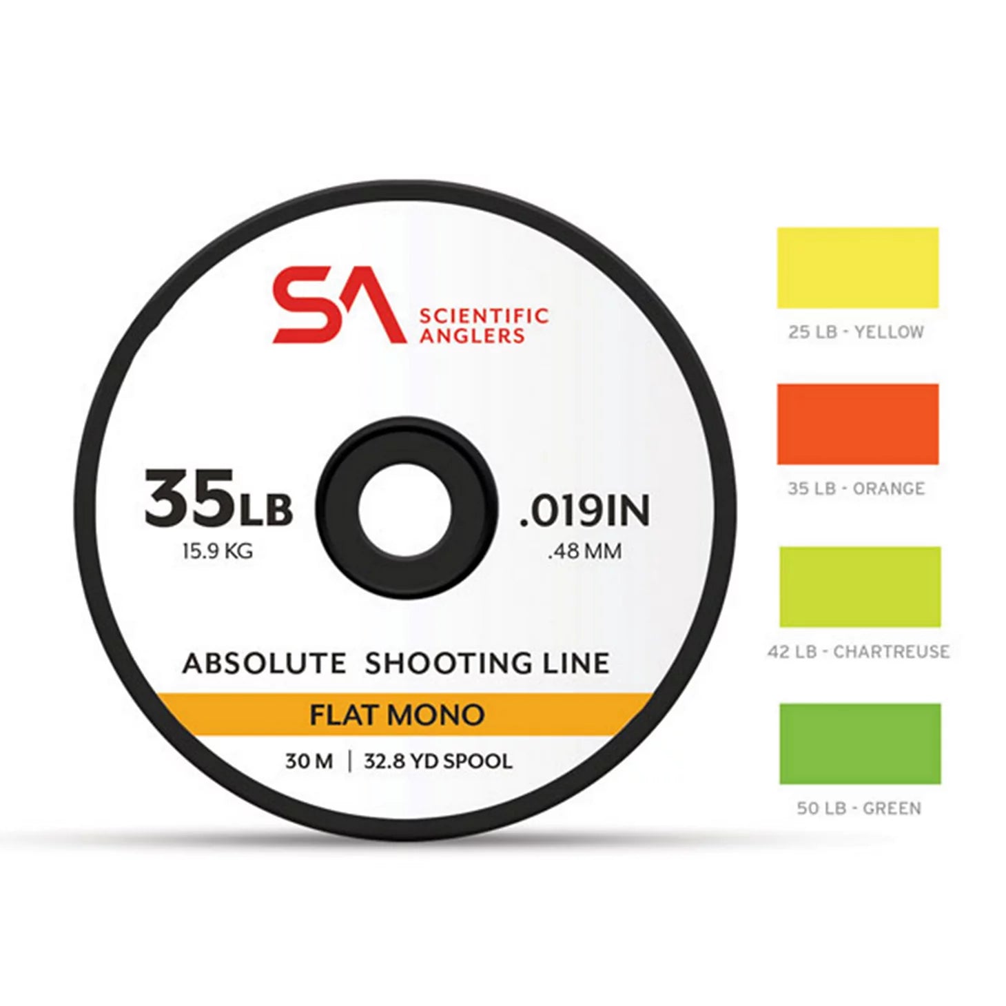 Scientific Anglers Absolute Flat Mono Shooting Line / Orvis