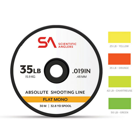 Scientific Anglers Absolute Flat Mono Shooting Line / Orvis