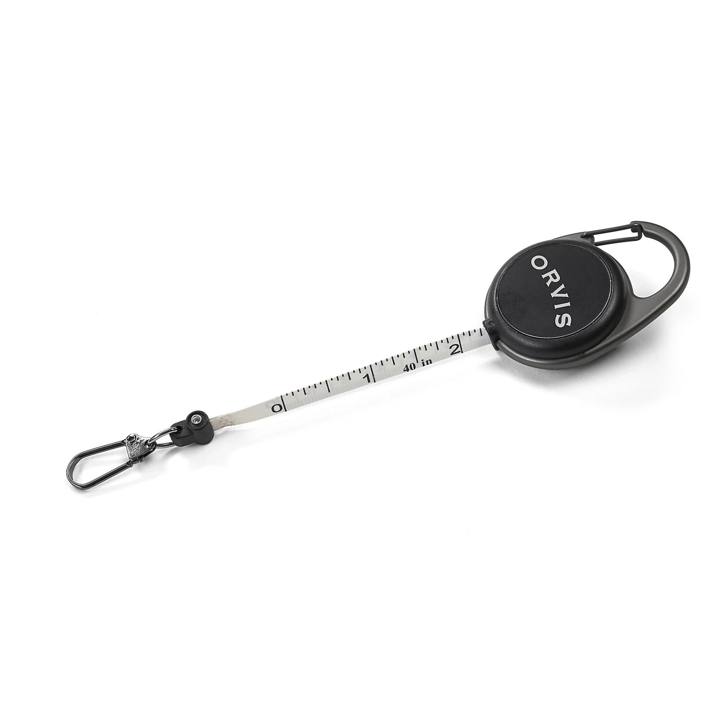Black Nickel Carabiner Tape Measure Zinger Combo / Orvis
