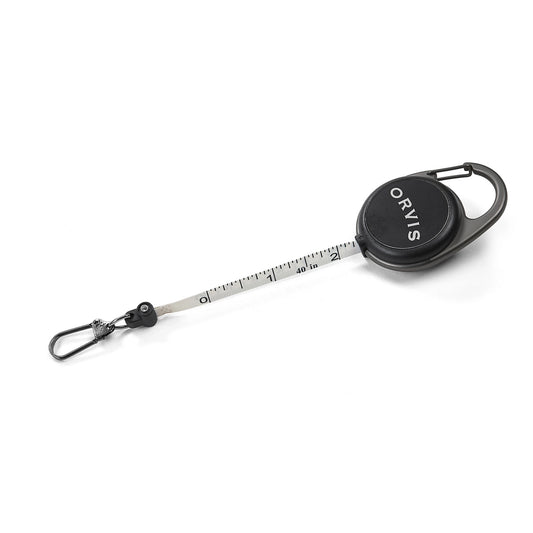 Black Nickel Carabiner Tape Measure Zinger Combo / Orvis